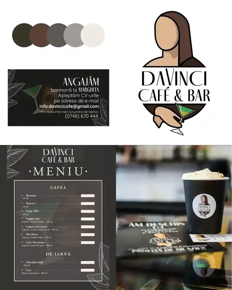 Branding Davinci Café & Bar