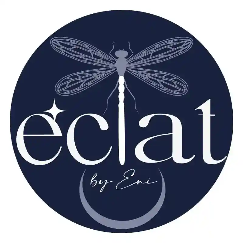 Logo Éclat by Eni - variantă albastră