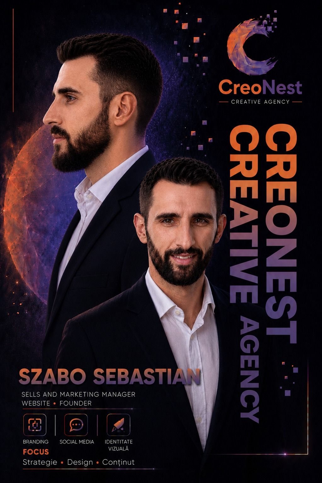 Szabo Sebastian - CreoNest Creative Agency